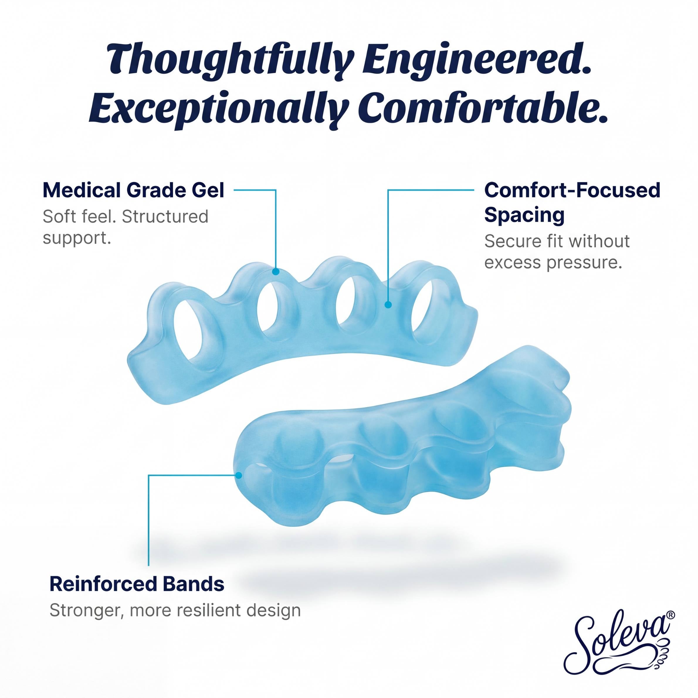 Soft Gel Toe Spacers