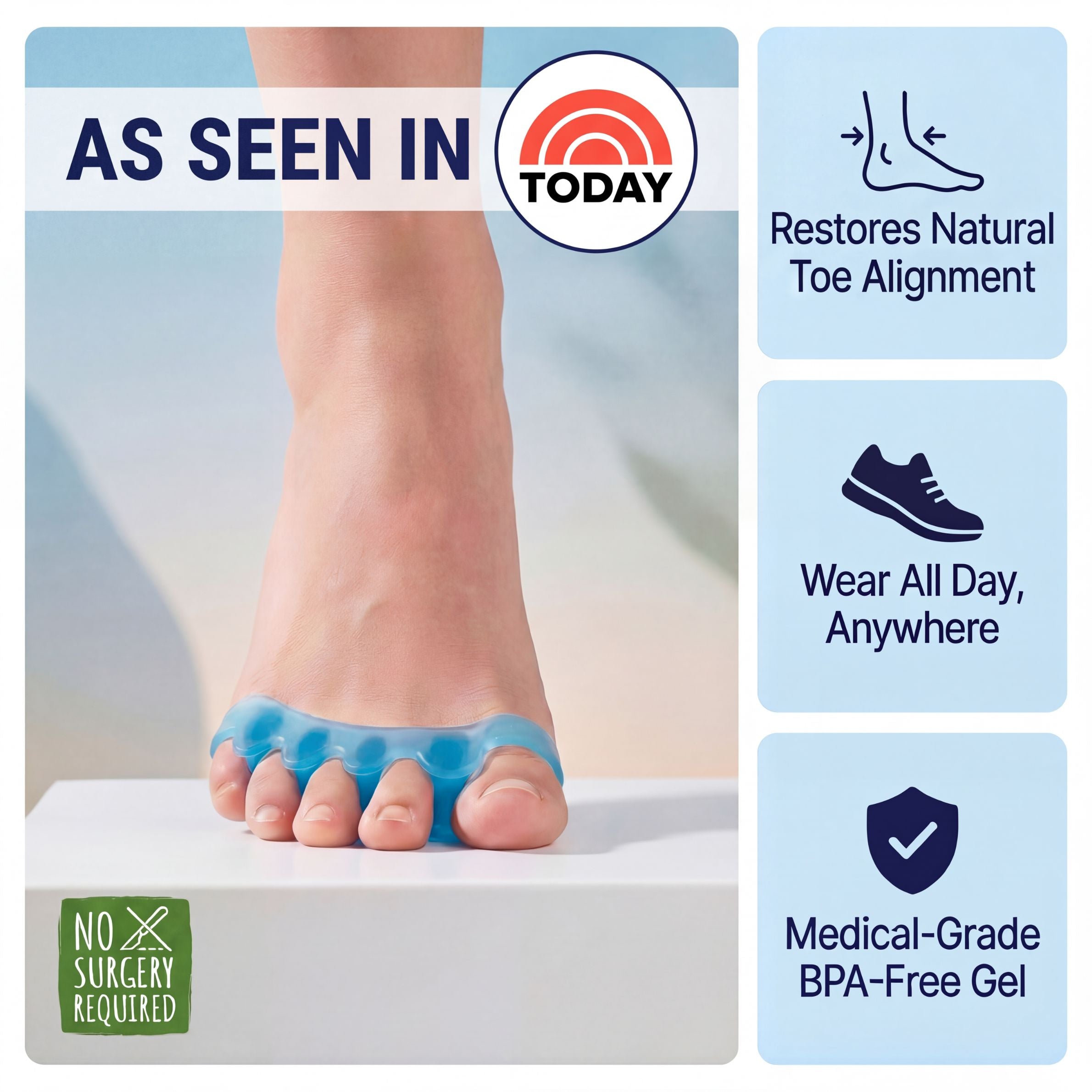 Soft Gel Toe Spacers